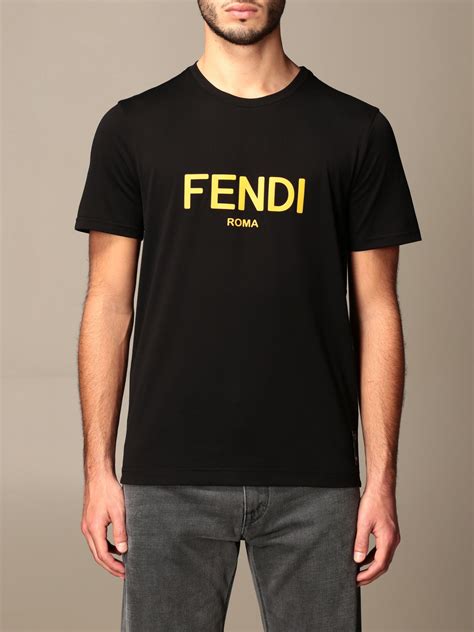 t shirt fendi uomo|Fendi t shirt discount.